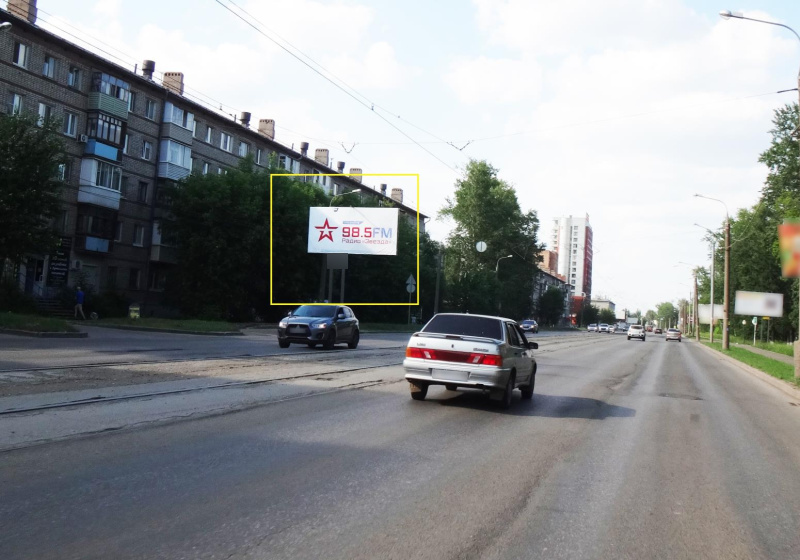 Фотография рекламного носителя, тип: Билборд 3x6, адрес: Гагарина ул., д.11, Ижевск, Республика Удмуртия, Россия. Сторона B №670207