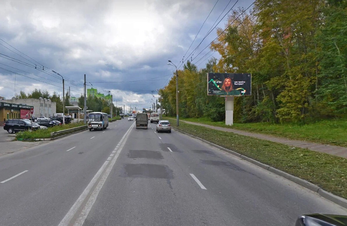 Фотография рекламного носителя, тип: Билборд 3x6, адрес: Бринского ул., д.7, Нижний Новгород, Нижегородская область, Россия. Сторона A №1337694