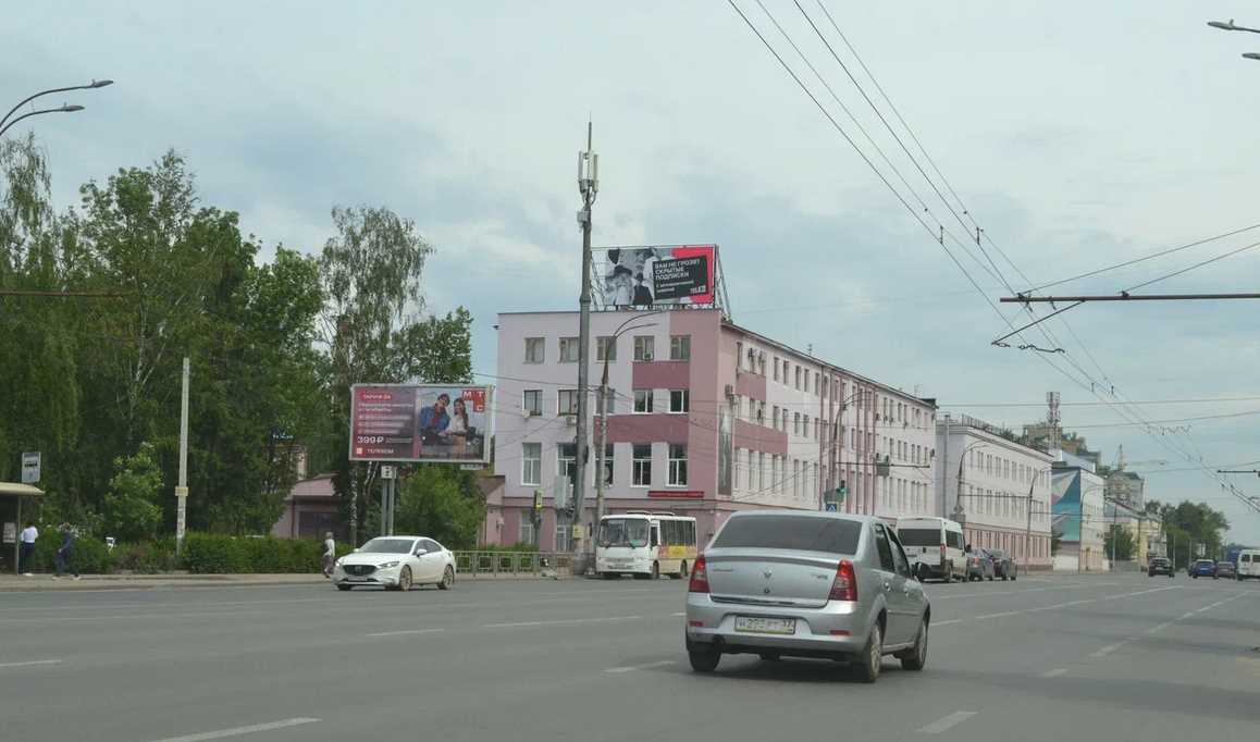 Фотография рекламного носителя, тип: Медиафасад, адрес: Лежневская ул., д.118в, Иваново, Ивановская область, Россия. Сторона A1-А10 №1006705