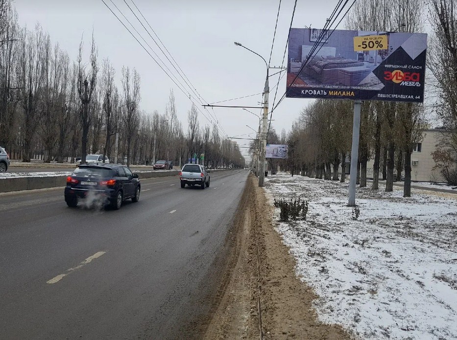 Фотография рекламного носителя, тип: Билборд 3x6, адрес: Пешестрелецкая ул., д.139, Воронеж, Воронежская область, Россия. Сторона А №58574