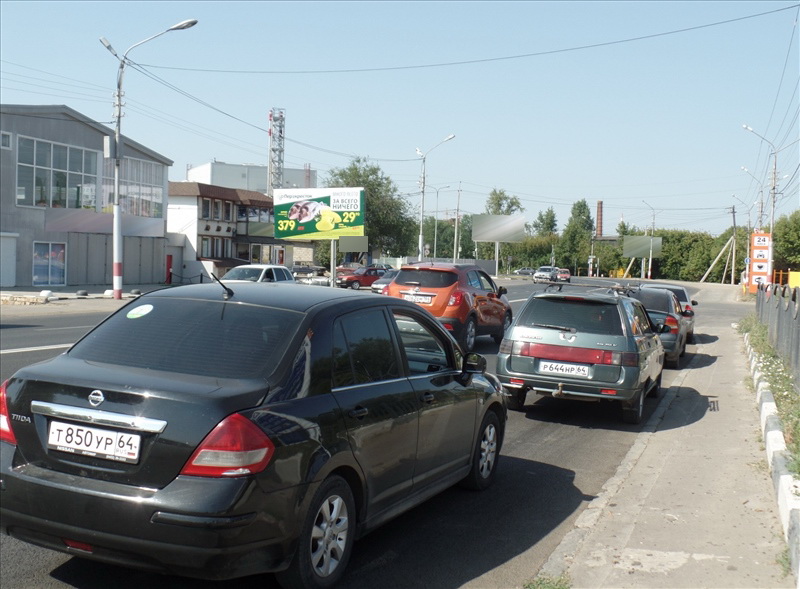 Фотография рекламного носителя, тип: Билборд 3x6, адрес: Лесозаводская ул. Х Советская ул., Энгельс, Саратовская область, Россия. Сторона Б №112381