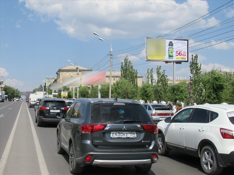 Фотография рекламного носителя, тип: Билборд 3x6, адрес: Рокоссовского ул., д.33, напротив, Волгоград, Волгоградская область, Россия. Сторона А №111530