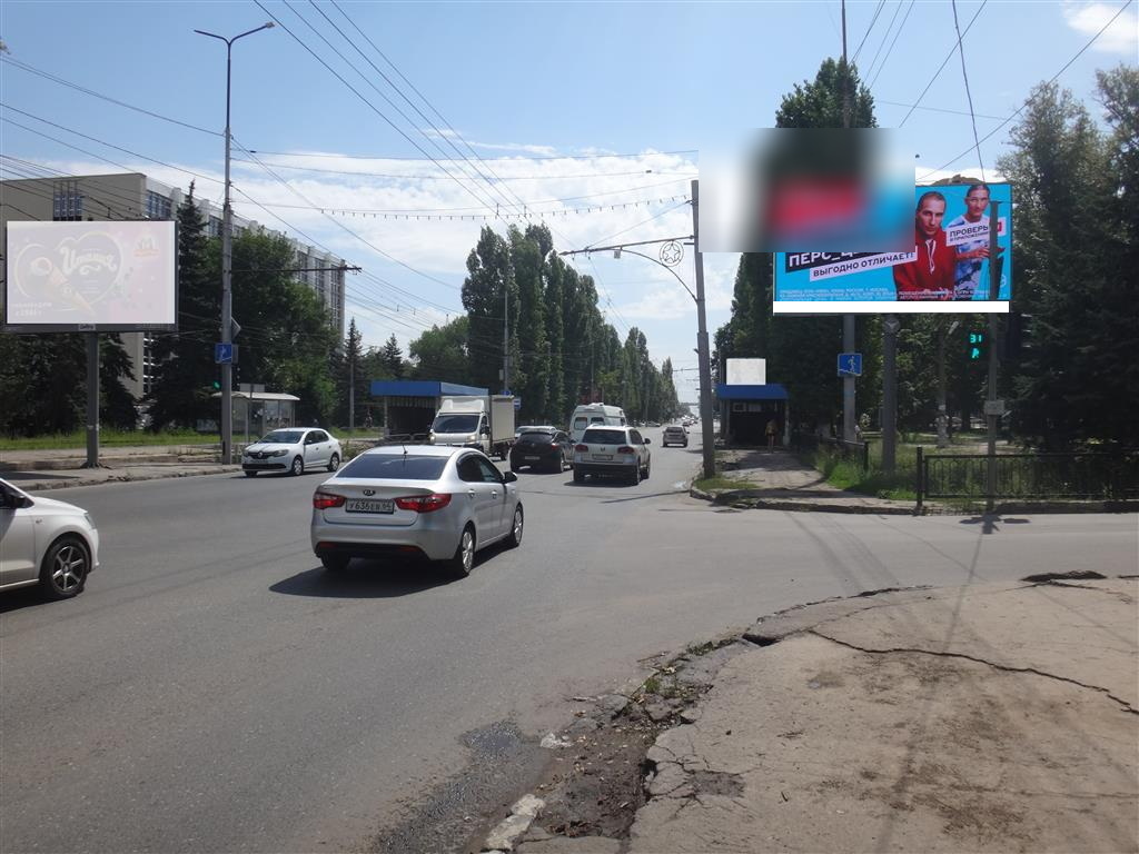 Фотография рекламного носителя, тип: Билборд 3x6, адрес: 50 лет Октября пр-т. Х Деловая ул., поз.1, Саратов, Саратовская область, Россия. Сторона А1 №91113