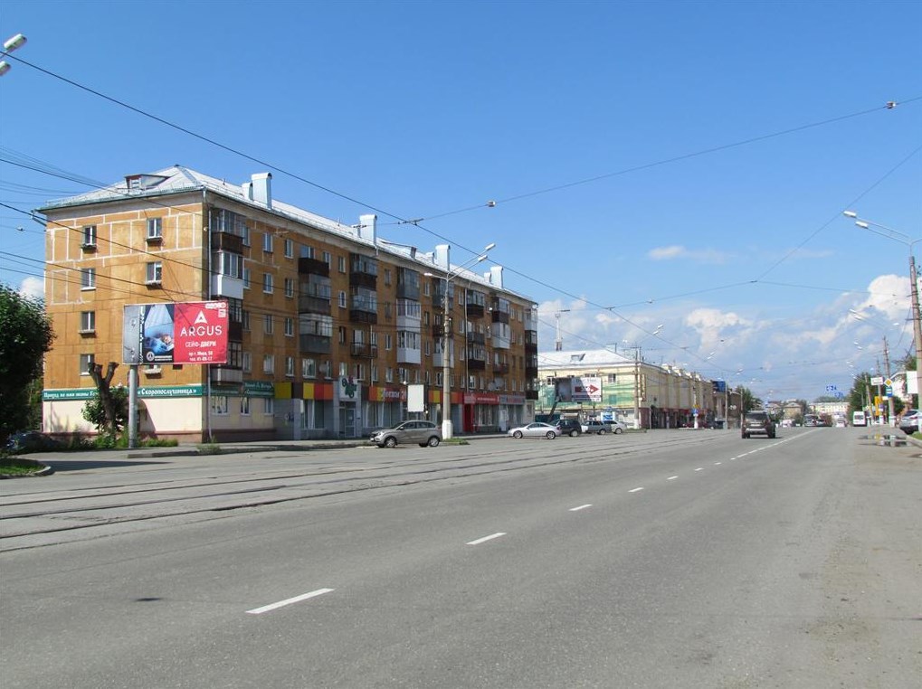 Фотография рекламного носителя, тип: Билборд 3x6, адрес: Мира пр-т., д.37, Нижний Тагил, Свердловская область, Россия. Сторона Б №1328733