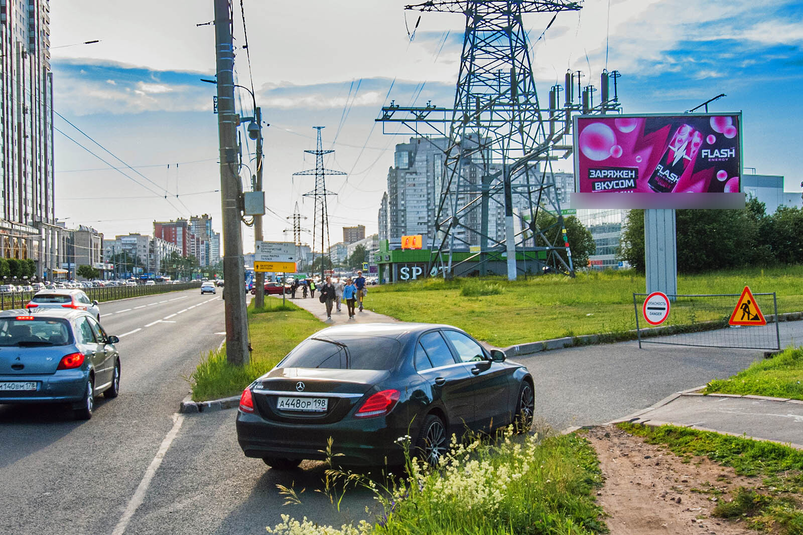 Фотография рекламного носителя, тип: Билборд 3x6, адрес: Испытателей пр-т., д.1, Санкт-Петербург, Россия. Сторона A №515097