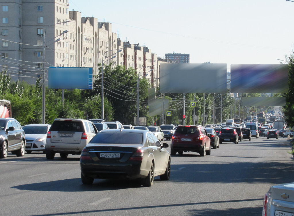 Фотография рекламного носителя, тип: Билборд 3x6, адрес: Рокоссовского ул., д.33, напротив, Волгоград, Волгоградская область, Россия. Сторона Б №111531