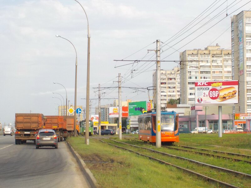 Фотография рекламного носителя, тип: Билборд 3x6, адрес: Набережночелнинский пр-т. Х Сармановский тракт, Набережные Челны, Республика Татарстан, Россия. Сторона А №254505