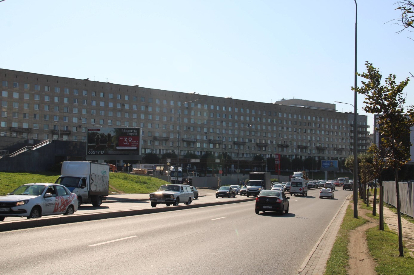 Фотография рекламного носителя, тип: Билборд 3x6, адрес: Свердловская наб., д.58 Х Пискаревский пр-т., Санкт-Петербург, Россия. Сторона Б №547239