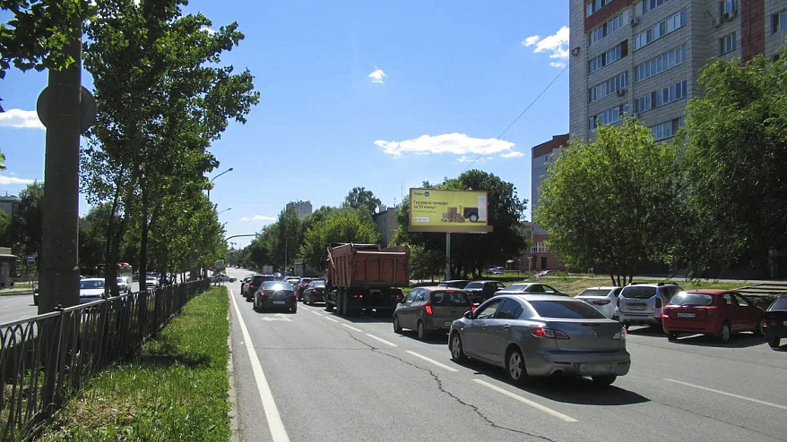 Фотография рекламного носителя, тип: Билборд 3x6, адрес: Кулахметова ул., д.17, корп.4, Казань, Республика Татарстан, Россия. Сторона А №674776
