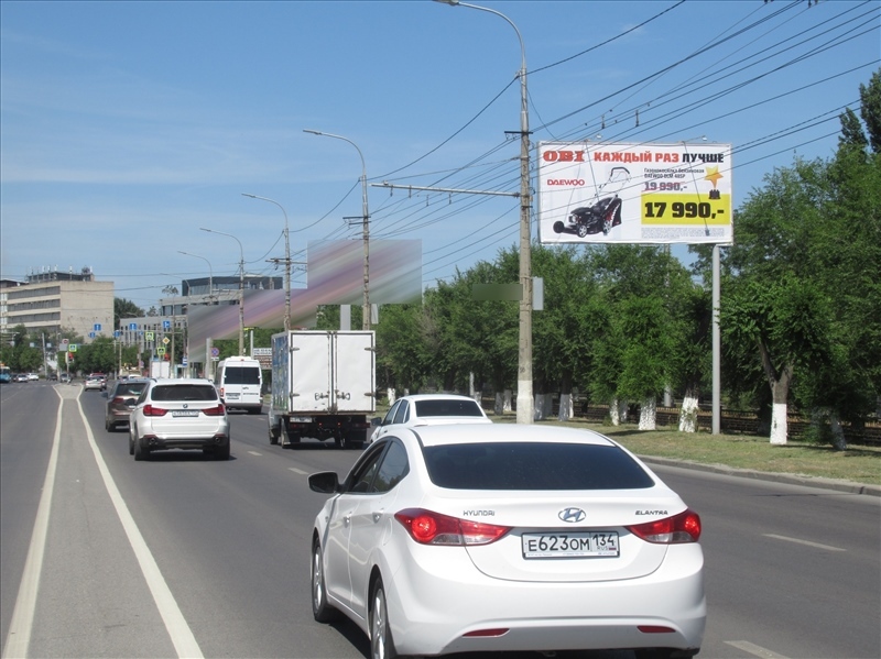 Фотография рекламного носителя, тип: Билборд 3x6, адрес: Ленина пр-т., д.78, Волгоград, Волгоградская область, Россия. Сторона А №111532
