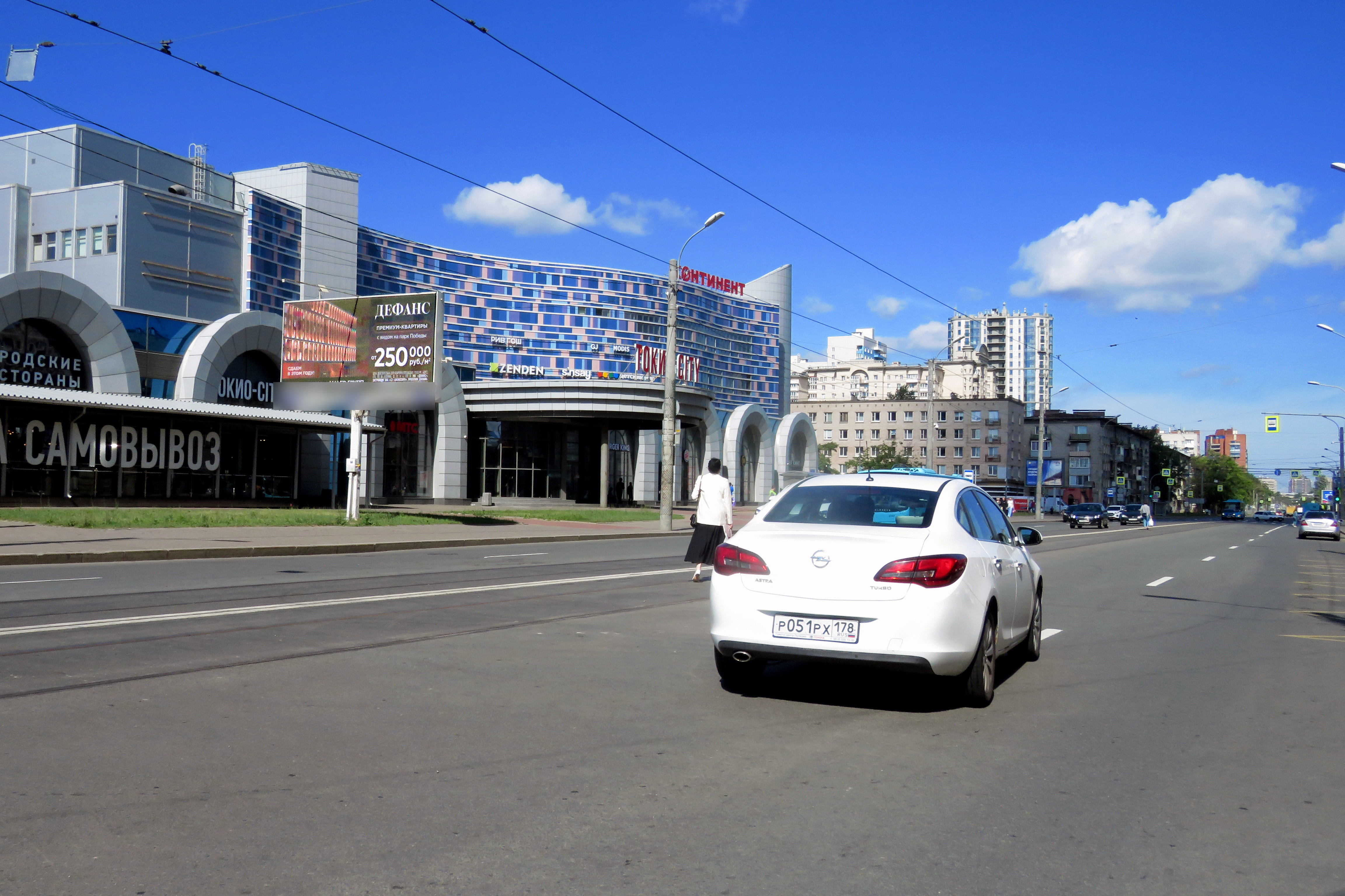 Фотография рекламного носителя, тип: Билборд 3x6, адрес: Ленсовета ул., д.101, Санкт-Петербург, Россия. Сторона Б1 №351413