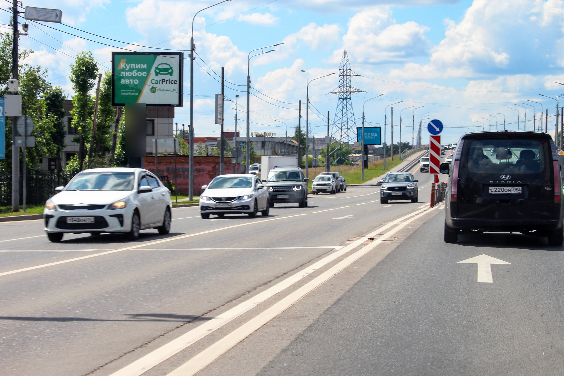 Фотография рекламного носителя, тип: Ситиборд 2.7x3.7, адрес: Можайское ш., 25 940м, Одинцово, Московская область, Россия. Сторона Б №434982