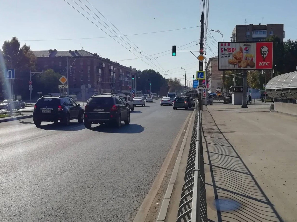 Фотография рекламного носителя, тип: Билборд 3x6, адрес: Победы ул. Х Ново-Вокзальная ул., Самара, Самарская область, Россия. Сторона А1-А3 №571955