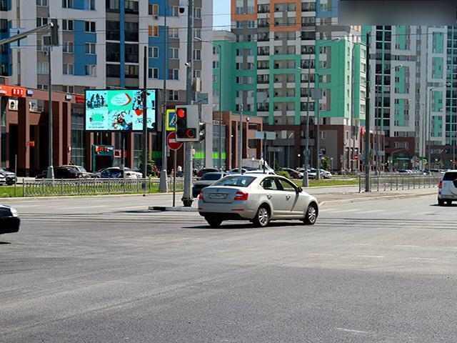 Фотография рекламного носителя, тип: Билборд 3x6, адрес: Академика Сахарова, д.78, Екатеринбург, Свердловская область, Россия. Сторона Бh1-Бh10 №1075804