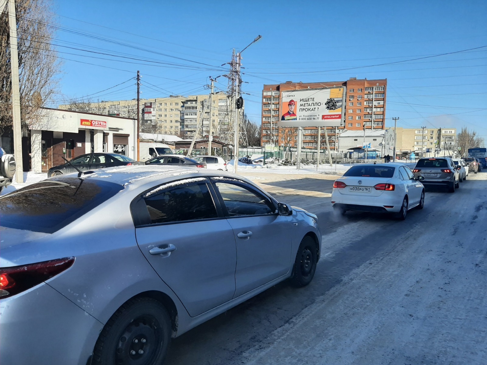 Фотография рекламного носителя, тип: Билборд 3x6, адрес: Поляковское ш., д.6, Таганрог, Ростовская область, Россия. Сторона B №1376825