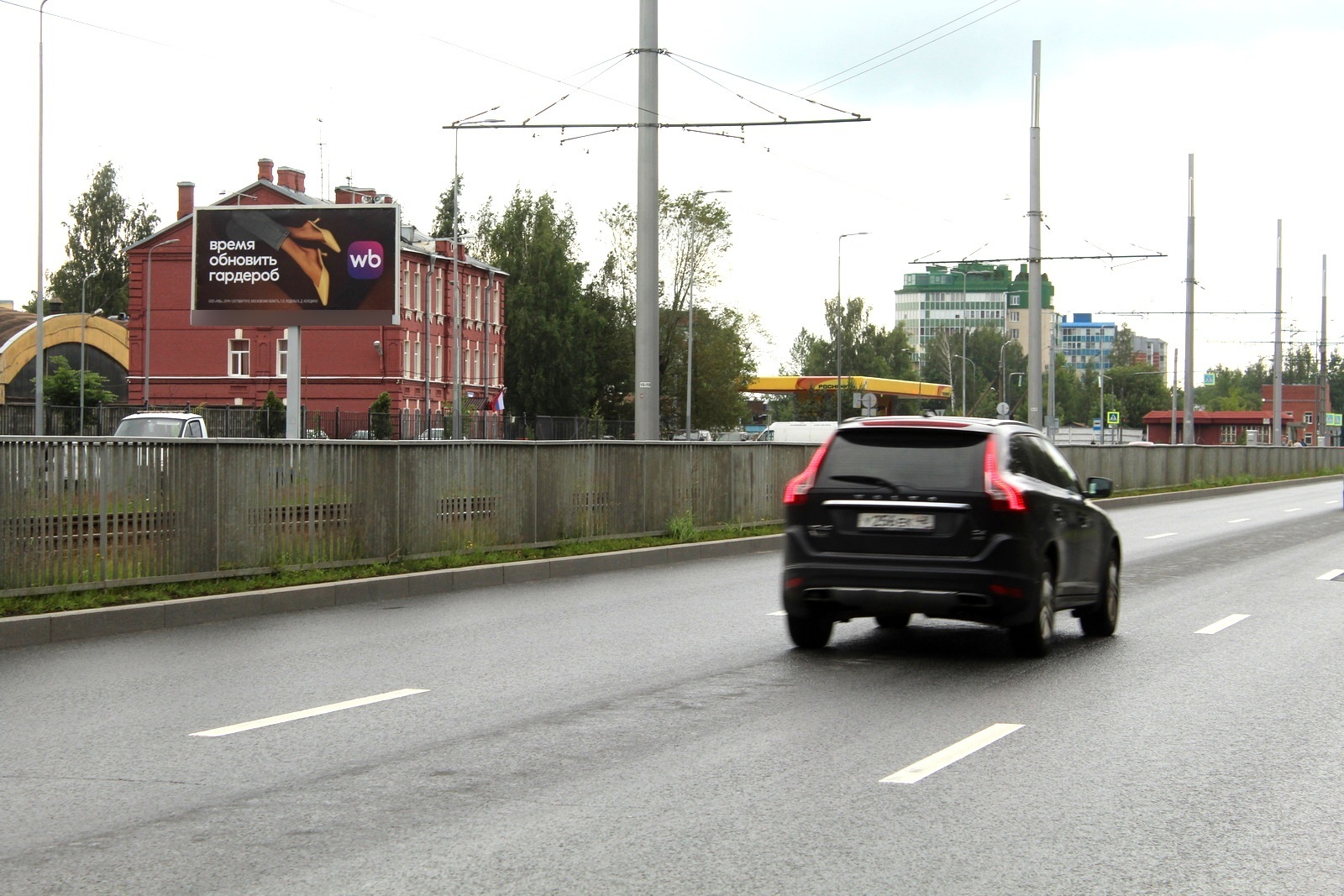 Фотография рекламного носителя, тип: Билборд 3x6, адрес: Ириновский пр-т., д.46, корп.2, Санкт-Петербург, Россия. Сторона Б1 №631864