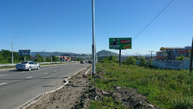 Фотография рекламного носителя, тип: Билборд 3x6, адрес: Петропавловск-Камчатский-морской порт-аэропорт 13 470м, Петропавловск-Камчатский, Камчатский край, Россия. Сторона А №1362418