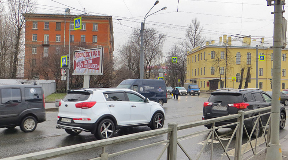Фотография рекламного носителя, тип: Билборд 3x6, адрес: Расстанная ул., д.19 Х Камчатская ул., Санкт-Петербург, Россия. Сторона B №169566