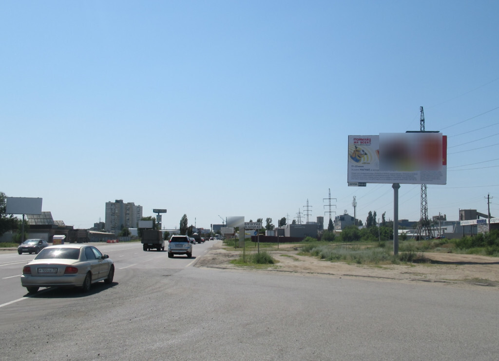 Фотография рекламного носителя, тип: Билборд 3x6, адрес: Историческая ул., д.191, Волгоград, Волгоградская область, Россия. Сторона А №111265