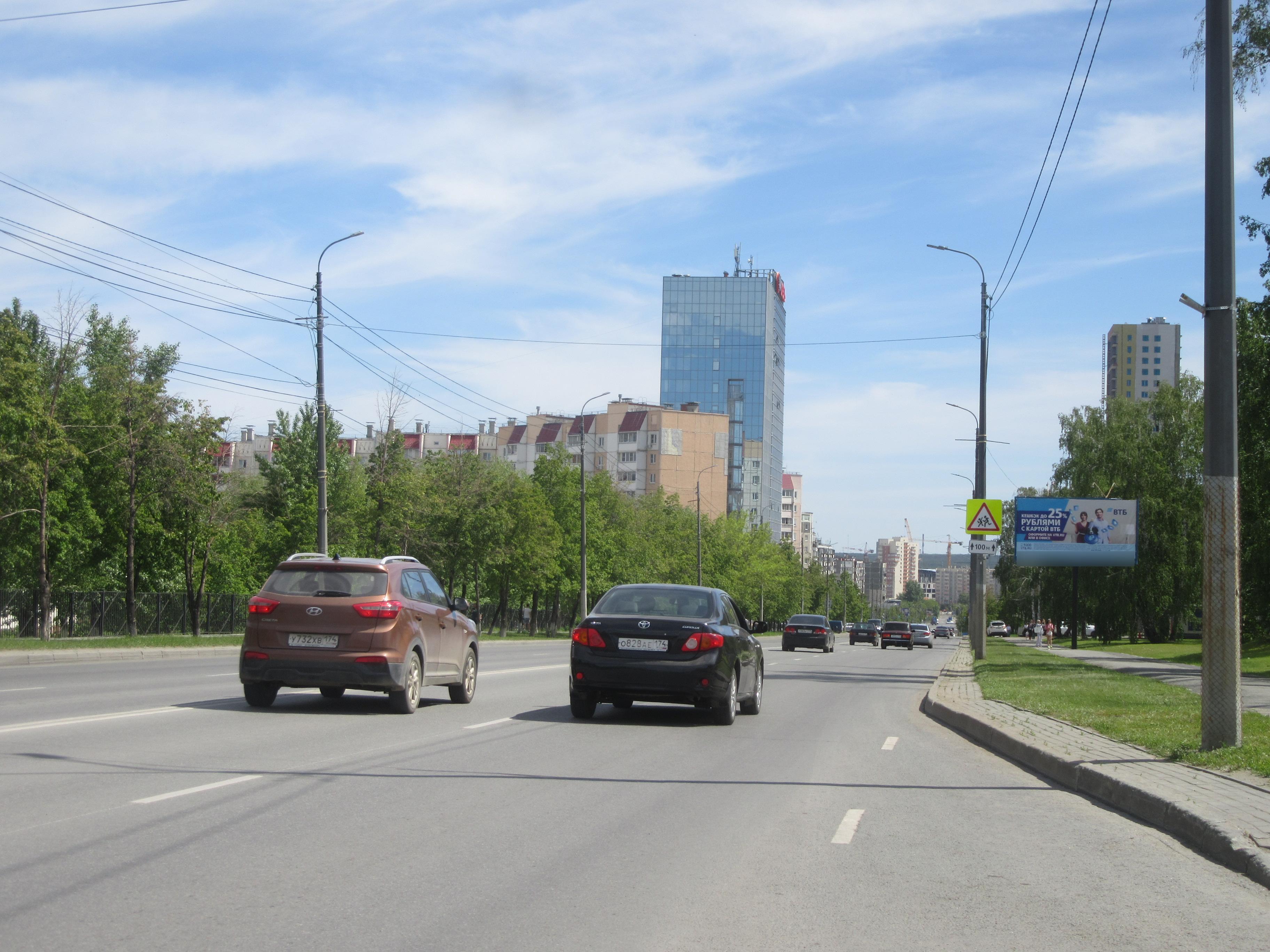 Фотография рекламного носителя, тип: Билборд 3x6, адрес: С.Юлаева ул., д.13, Челябинск, Челябинская область, Россия. Сторона А №126405