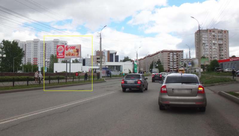 Фотография рекламного носителя, тип: Билборд 3x6, адрес: Холмогорова ул., Талисман, Ижевск, Республика Удмуртия, Россия. Сторона B №670214