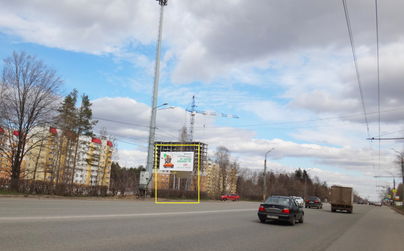 Фотография рекламного носителя, тип: Билборд 3x6, адрес: Воткинское ш., ЖК Столичный, Ижевск, Республика Удмуртия, Россия. Сторона B №785643