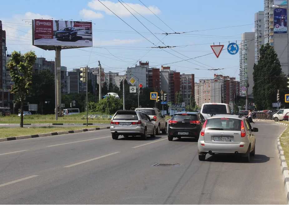 Фотография рекламного носителя, тип: Суперсайт 5x12, адрес: Победы б-р. Х Владимира Невского ул., поз.1, Воронеж, Воронежская область, Россия. Сторона A1 №1371057