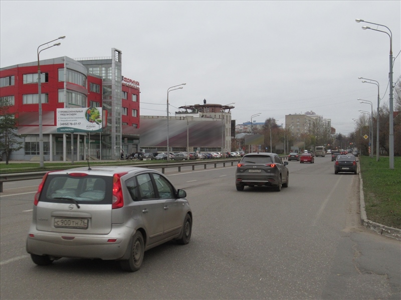 Фотография рекламного носителя, тип: Билборд 3x6, адрес: Толбухина пр-т., д.3, Ярославль, Ярославская область, Россия. Сторона Б №109333
