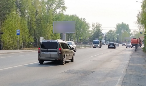 Фотография рекламного носителя, тип: Билборд 3x6, адрес: Республики ул. Х Чекистов ул., Тюмень, Тюменская область, Россия. Сторона В №1073382