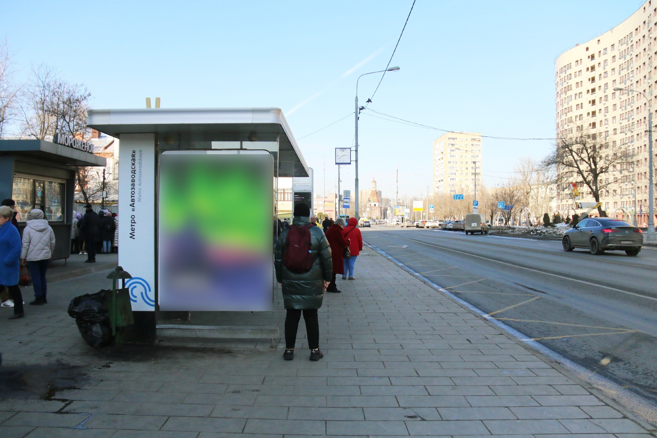 Фотография рекламного носителя, тип: Ситиформат 1.8x1.2, адрес: Мастеркова ул., д.4, Москва, Россия. Сторона Б1 №983727