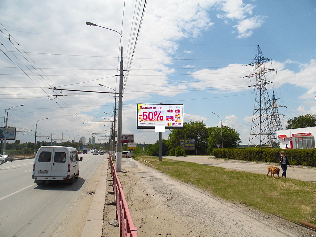 Фотография рекламного носителя, тип: Билборд 3x6, адрес: Николая Отрады ул. Х Кропоткина ул., Волгоград, Волгоградская область, Россия. Сторона А №83089