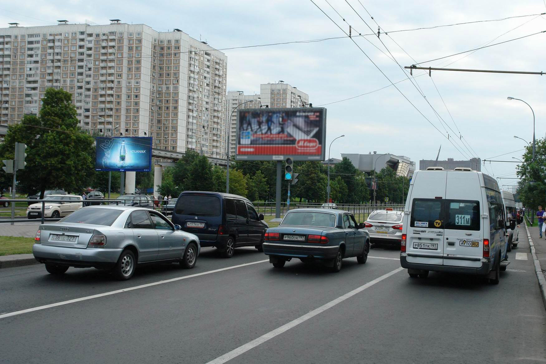 Фотография рекламного носителя, тип: Билборд 3x6, адрес: Академика Королева ул., д.8, Москва, Россия. Сторона Б №101299