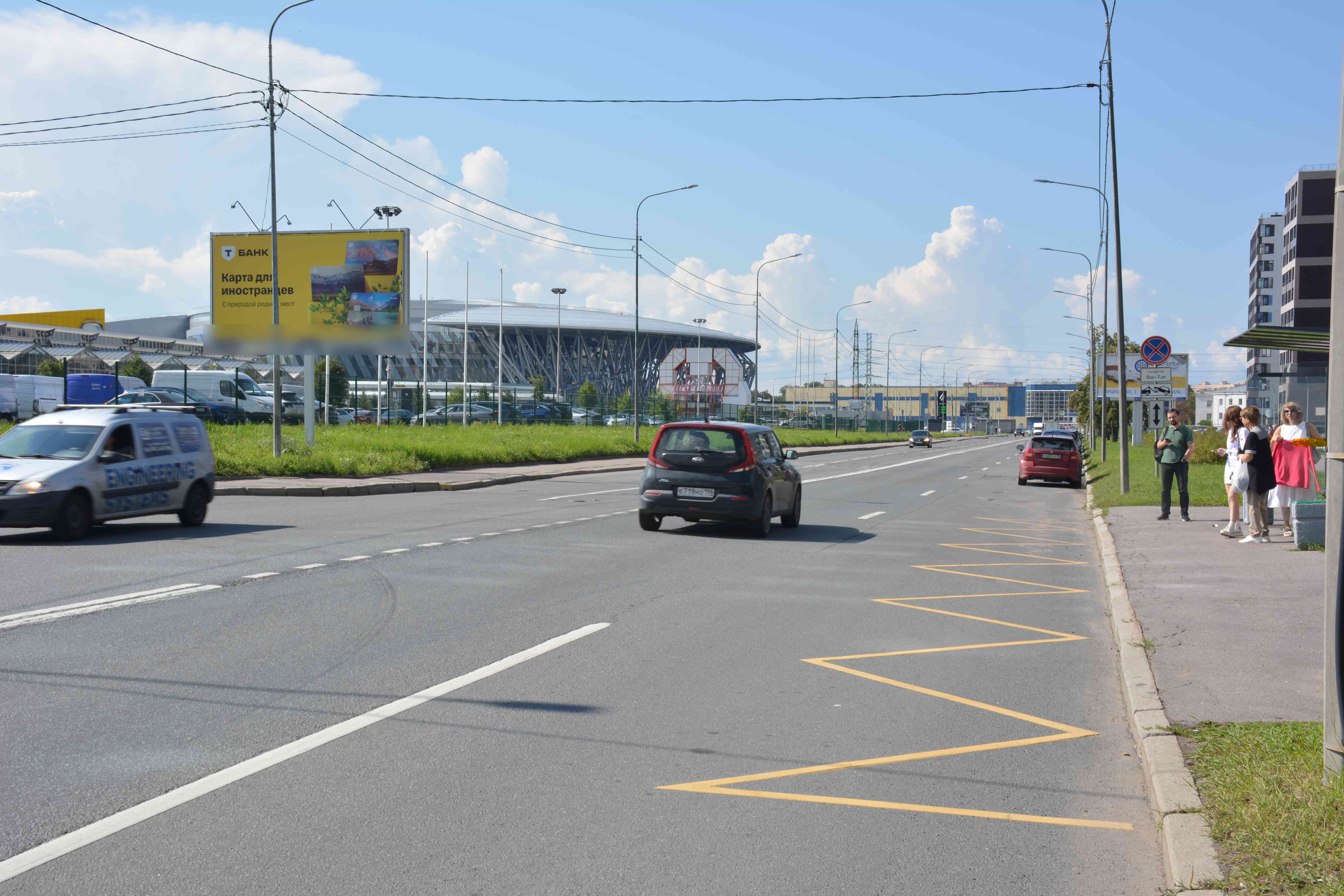Фотография рекламного носителя, тип: Билборд 3x6, адрес: Кузнецовская ул., д.39, Санкт-Петербург, Россия. Сторона Б №119392