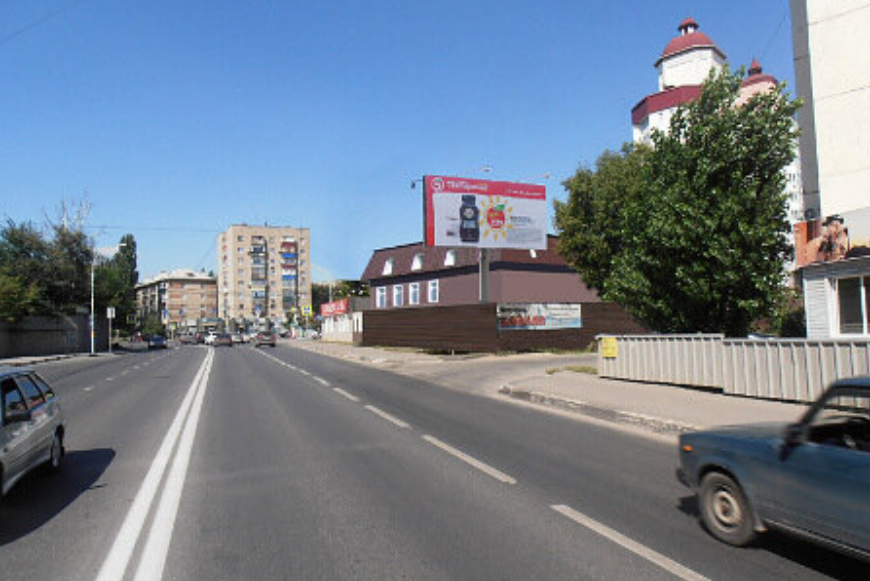 Фотография рекламного носителя, тип: Билборд 3x6, адрес: Механизаторов ул. Х Победы ул., Липецк, Липецкая область, Россия. Сторона A1-A3 №1330126