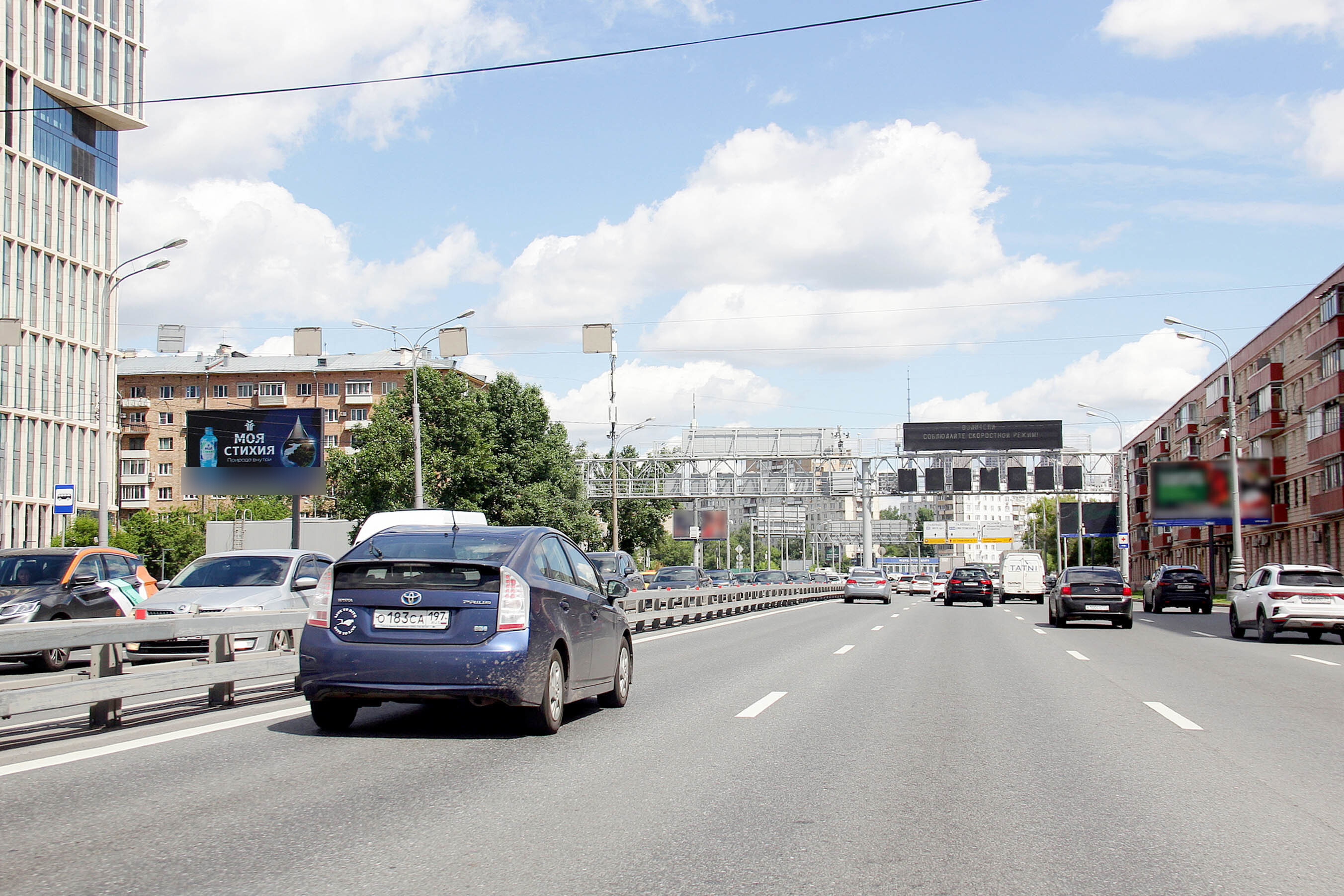 Фотография рекламного носителя, тип: Билборд 3x6, адрес: Новая Башиловка ул. Х Петровско-Разумовская аллея, Москва, Россия. Сторона Б1 №278734