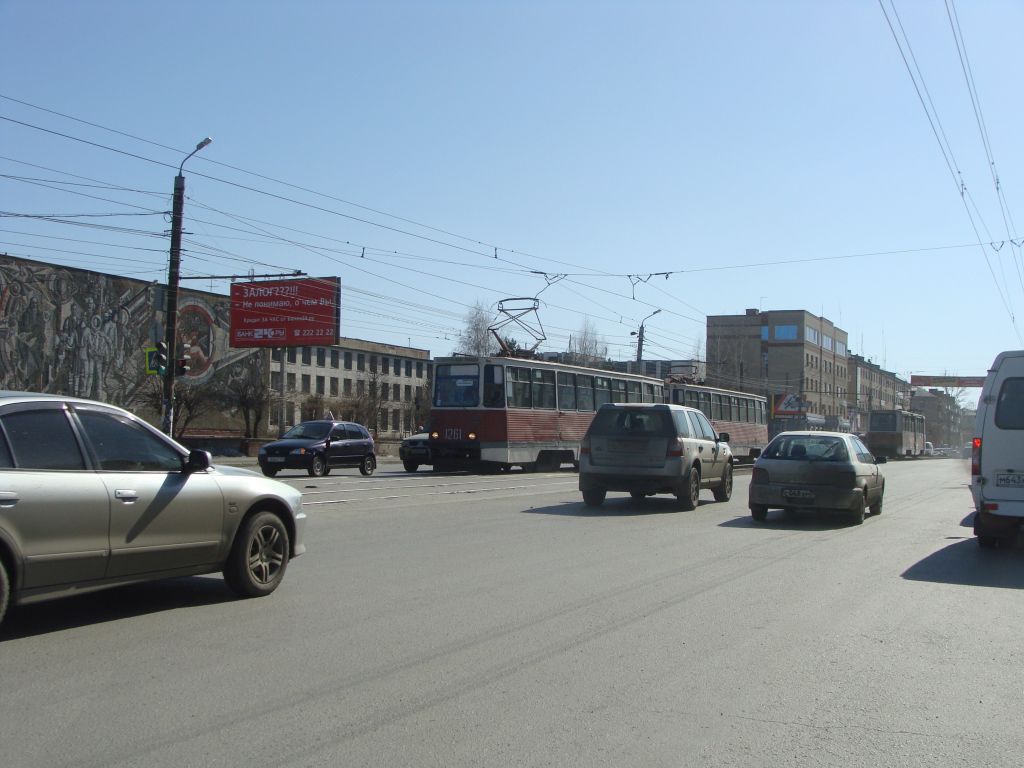 Фотография рекламного носителя, тип: Билборд 3x6, адрес: Гагарина ул. Х Тухачевского ул., Челябинск, Челябинская область, Россия. Сторона В №184883