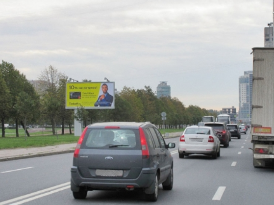 Фотография рекламного носителя, тип: Билборд 3x6, адрес: Новосмоленская наб., д.8, Санкт-Петербург, Россия. Сторона В №1326687