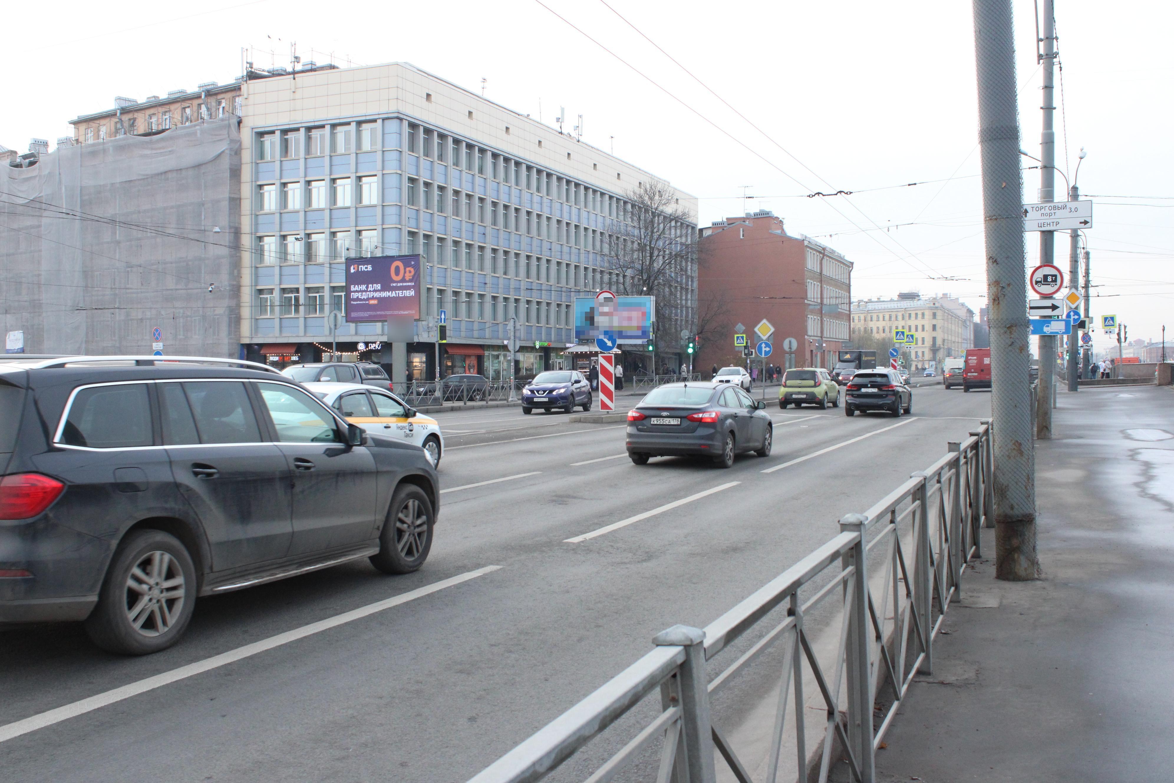 Фотография рекламного носителя, тип: Ситиборд 2.7x3.7, адрес: Обводного канала наб. Х Балтийского вокзала пл., д.2, Санкт-Петербург, Россия. Сторона Б №638967