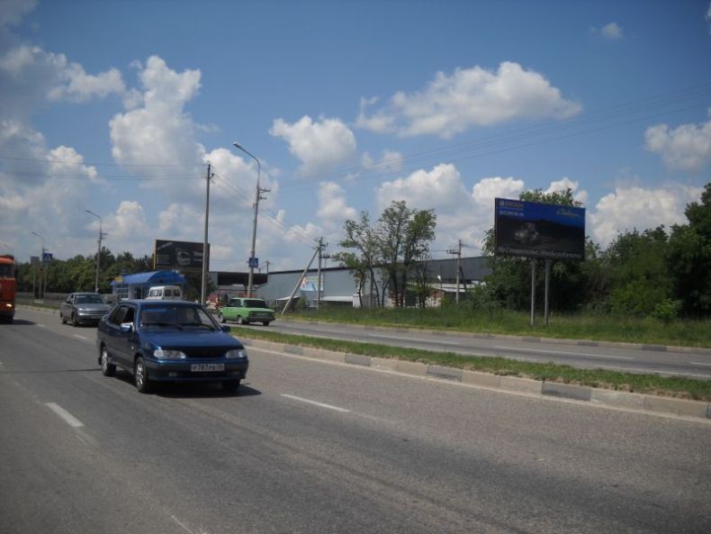 Фотография рекламного носителя, тип: Билборд 3x6, адрес: Старомарьевское ш., Ставрополь, Ставропольский край, Россия. Сторона A №216242