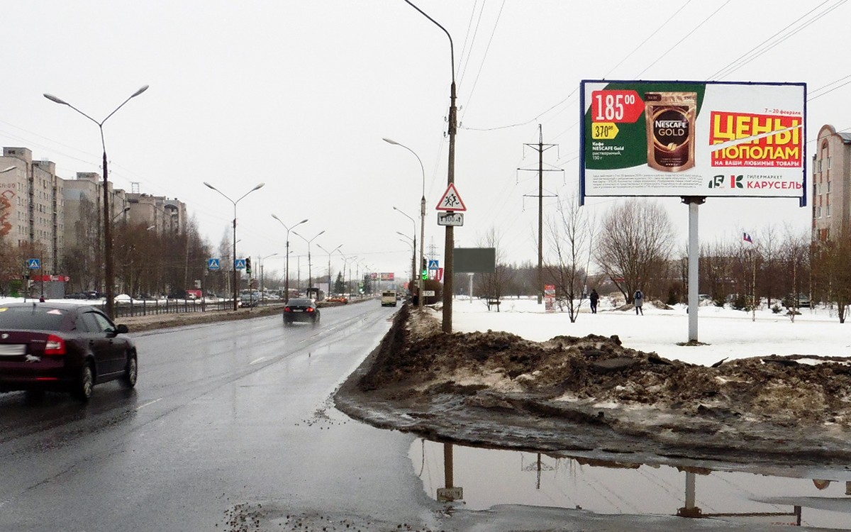 Фотография рекламного носителя, тип: Билборд 3x6, адрес: Державина ул., д.13, Великий Новгород, Новгородская область, Россия. Сторона A №832471