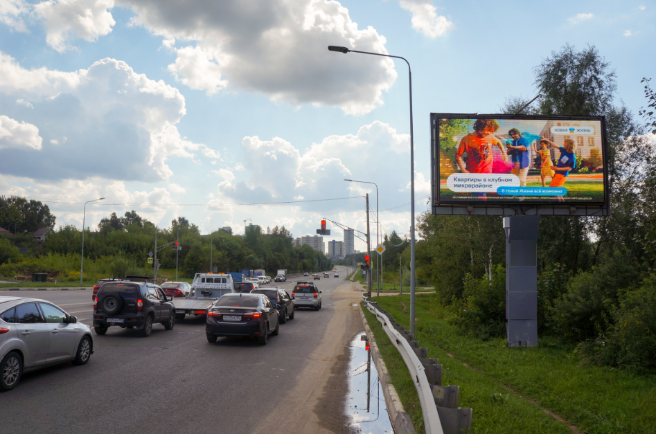 Фотография рекламного носителя, тип: Билборд 3x6, адрес: Ванеева ул. Х Сахарова ул., н-в Кузнечиха д., Нижний Новгород, Нижегородская область, Россия. Сторона A1-A10 №768966