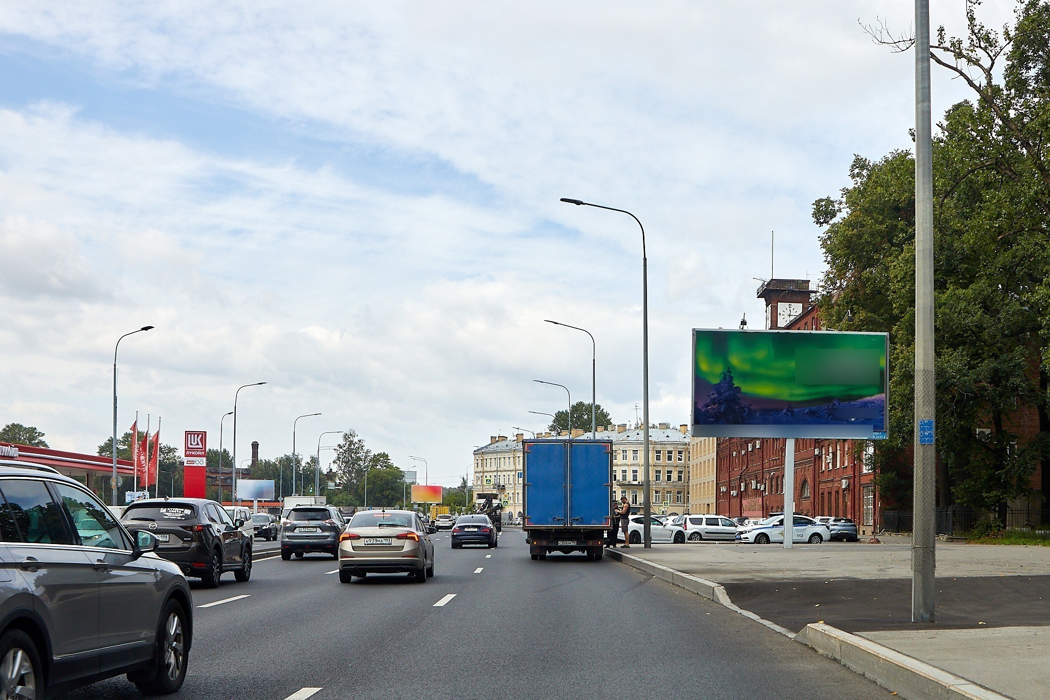 Фотография рекламного носителя, тип: Билборд 3x6, адрес: Свердловская наб., д.18АФ, Санкт-Петербург, Россия. Сторона А №120874