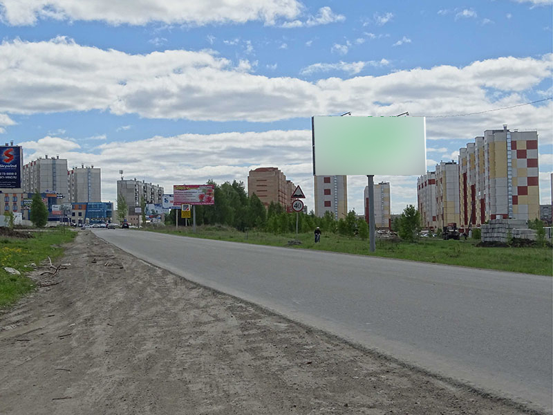 Фотография рекламного носителя, тип: Билборд 3x6, адрес: Макеева пр-т., с западной стороны дороги, поз.1, Миасс, Челябинская область, Россия. Сторона А №1359687