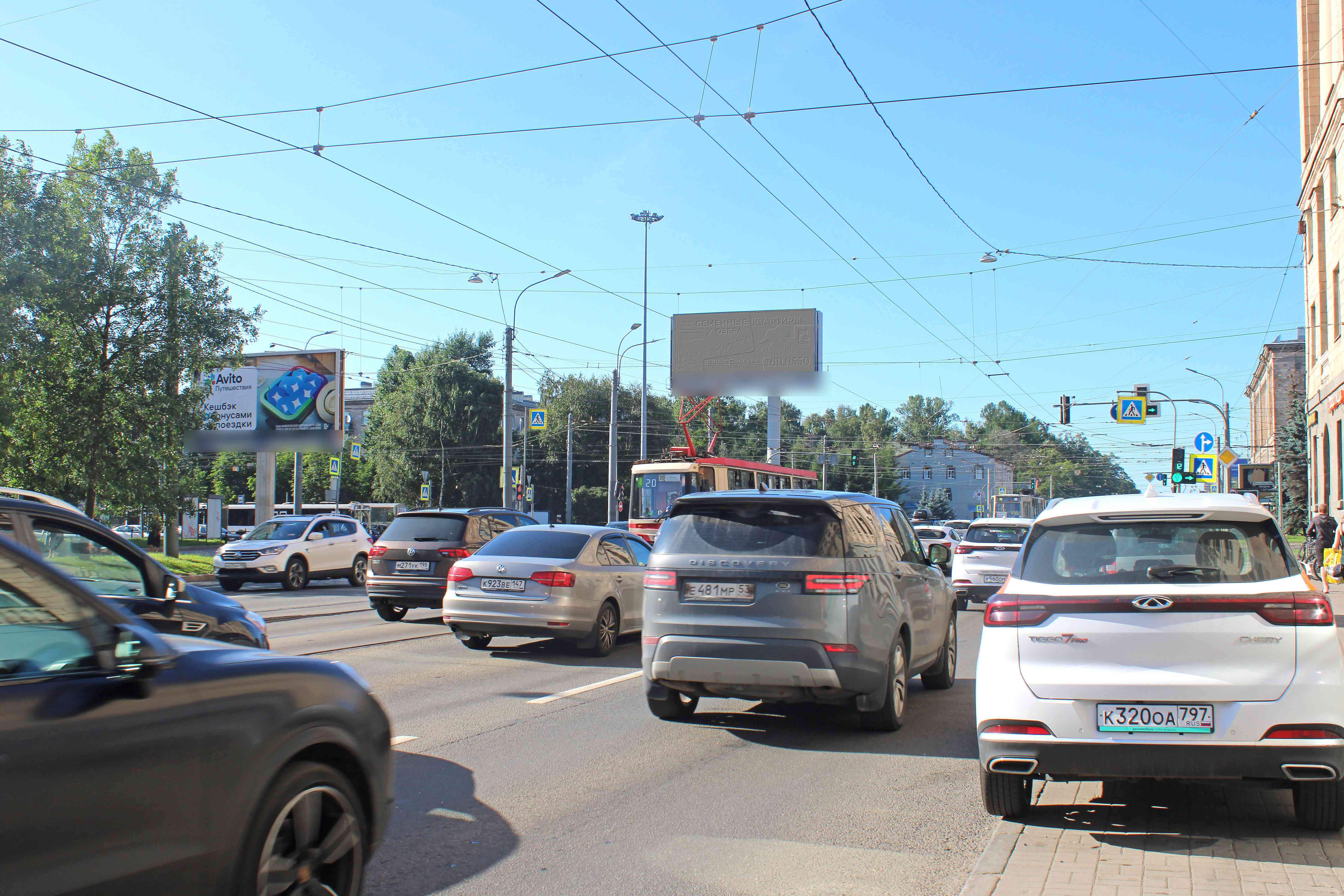 Фотография рекламного носителя, тип: Билборд 3x6, адрес: Энгельса пр-т., д.22 Х Светлановская пл., Санкт-Петербург, Россия. Сторона Б №673177