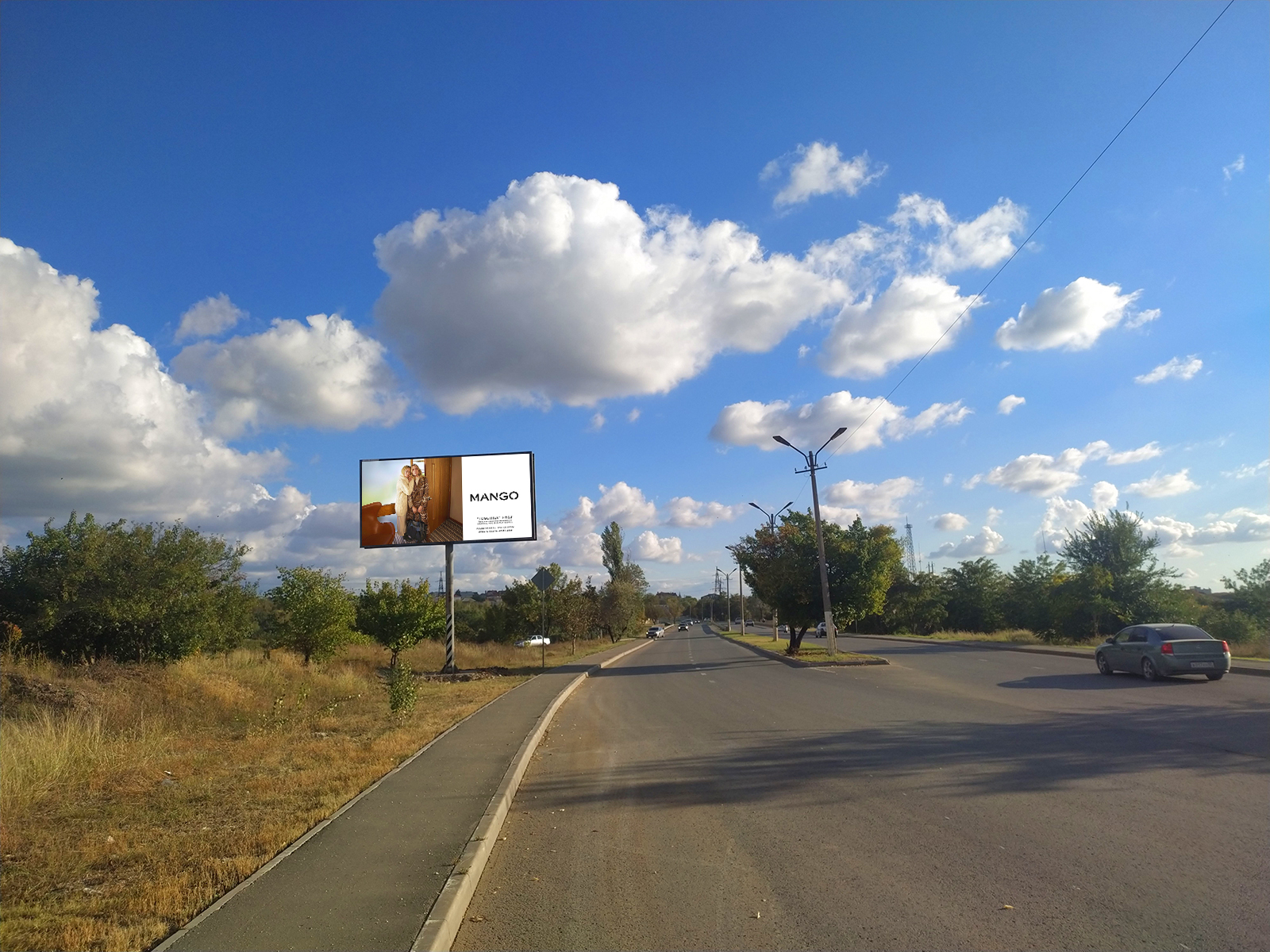 Фотография рекламного носителя, тип: Билборд 3x6, адрес: Куйбышева ул. Х Ялтинская Объездная ул., Симферополь, Республика Крым, Россия. Сторона B №1000841