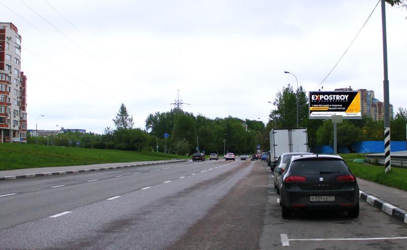 Фотография рекламного носителя, тип: Билборд 3x6, адрес: Академика Пилюгина ул., д.8, корп.1, Москва, Россия. Сторона A №13288