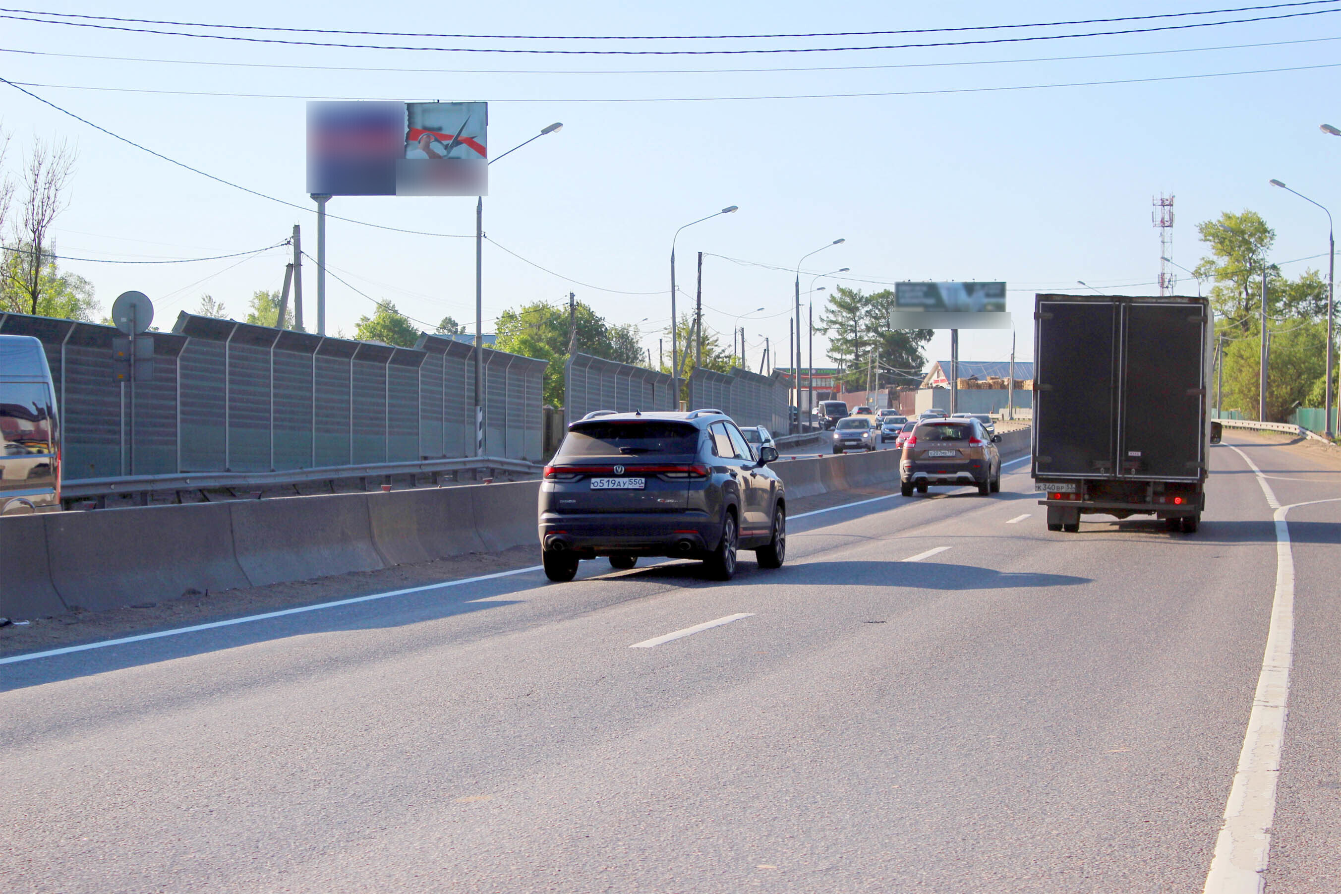 Фотография рекламного носителя, тип: Билборд 3x6, адрес: Ленинградское ш., 43 300м, Солнечногорск, Московская область, Россия. Сторона Б №790037