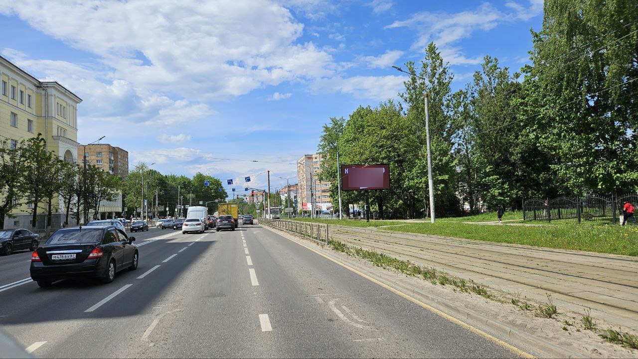 Фотография рекламного носителя, тип: Билборд 3x6, адрес: Крупской ул., д.37, Смоленск, Смоленская область, Россия. Сторона А №383017