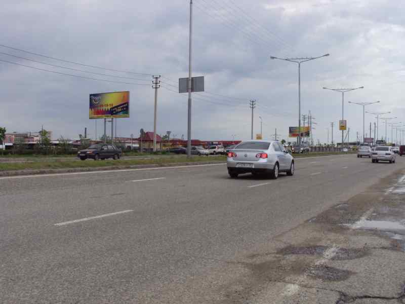 Фотография рекламного носителя, тип: Билборд 3x6, адрес: Трасса Южный обход, Ставрополь, Ставропольский край, Россия. Сторона B №216247