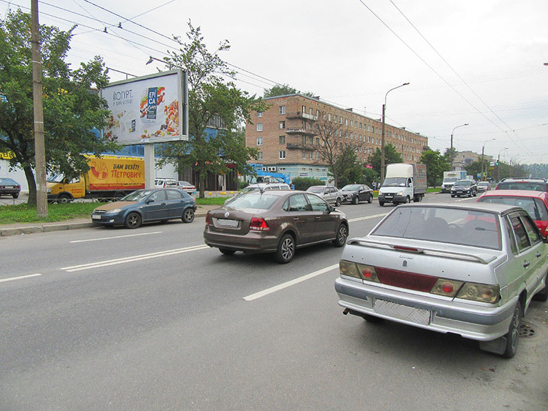 Фотография рекламного носителя, тип: Билборд 3x6, адрес: Металлистов пр-т., д.85, Санкт-Петербург, Россия. Сторона В №165000